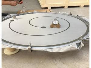 旋渦網(wǎng)架粘網(wǎng)現場(chǎng)